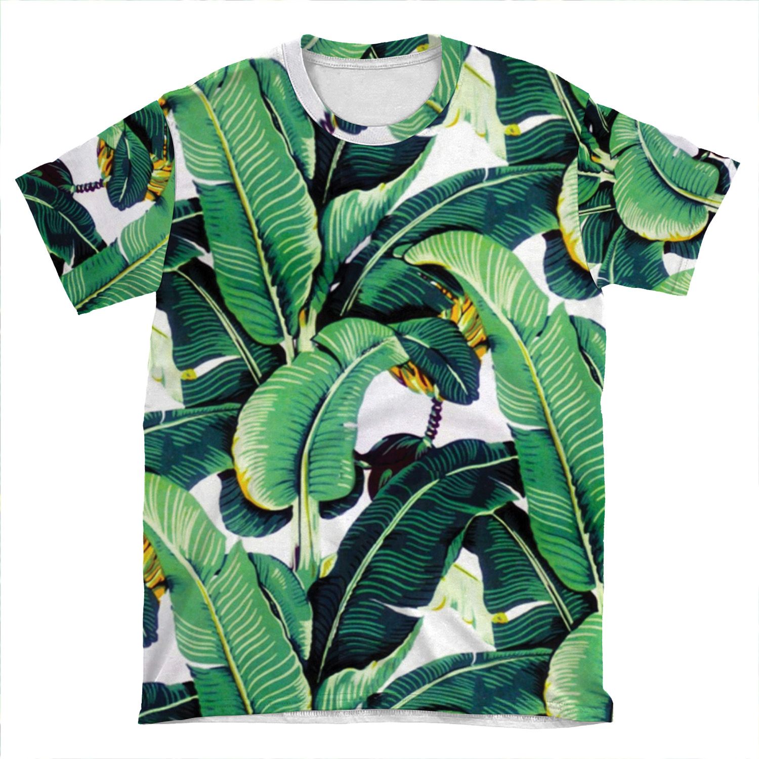 Palm Leaves AOP T-shirt Tee