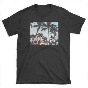 Palm trees Sunset T-shirt Tee