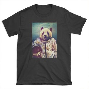Panda astronaut poster T-shirt Tee