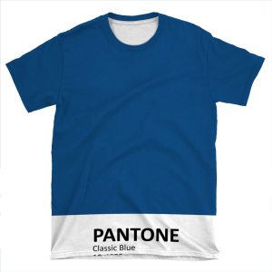 Pantone 2020 Classic Blue V3 AOP T-shirt Tee