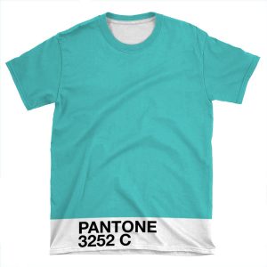 Pantone 3252 C AOP T-shirt Tee