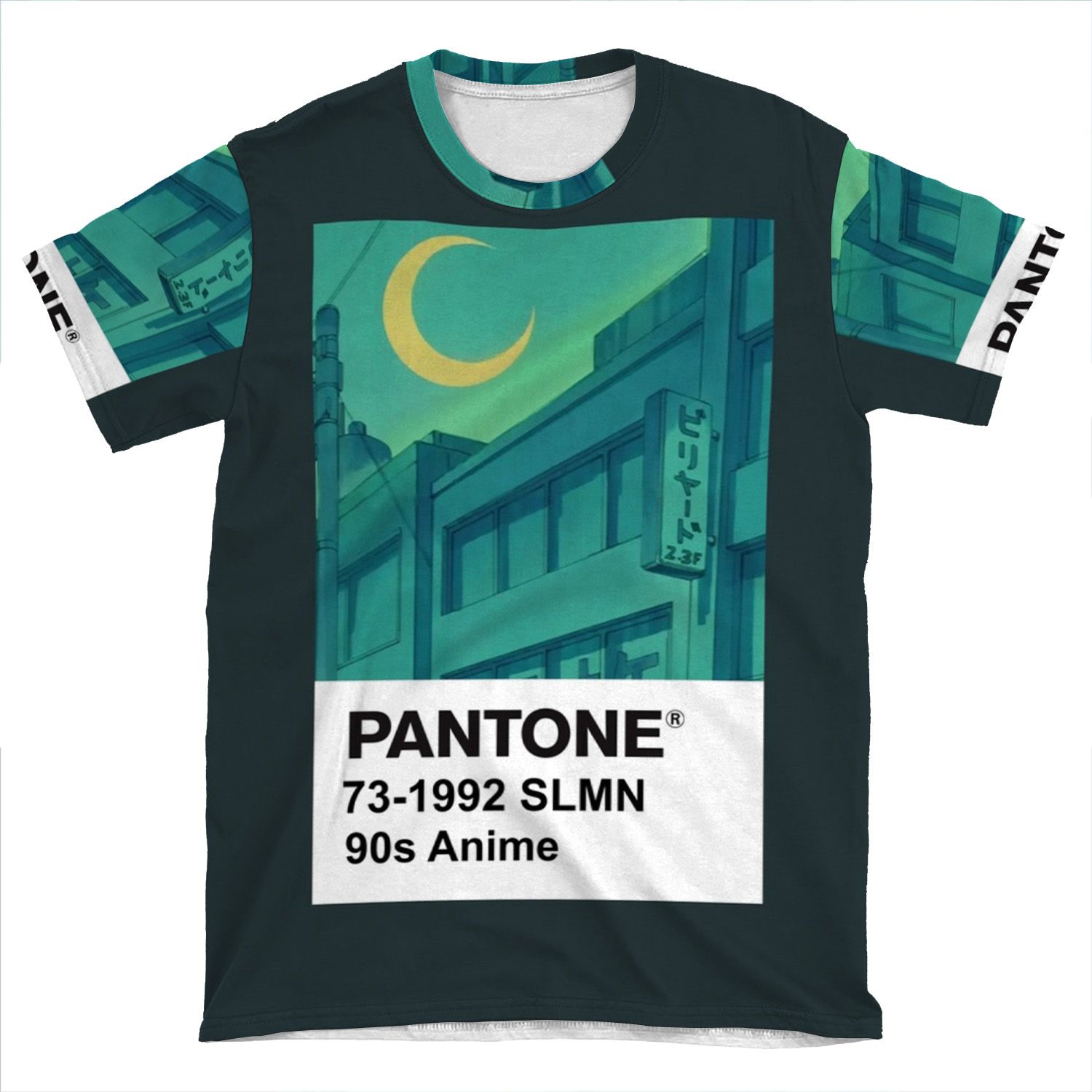 Pantone 90S Anime (2) AOP T-shirt Tee