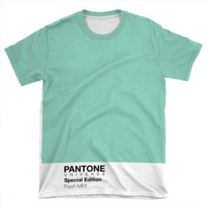 Pantone + Fresh Mint S! AOP T-shirt Tee