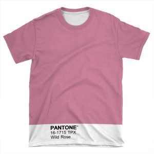 Pantone - Wild Rose AOP T-shirt Tee