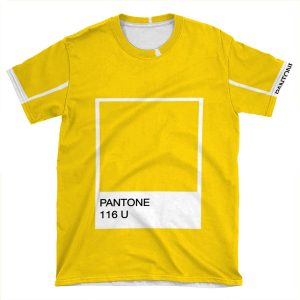 Pantone Yellow AOP T-shirt Tee