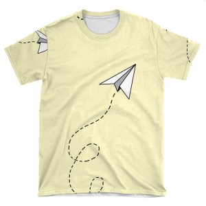 Paper Airplane AOP T-shirt Tee