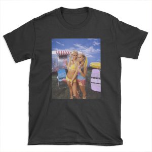 Paris Hilton and Nicole Richie T-shirt Tee