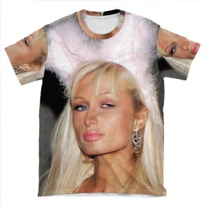 Paris Hilton AOP T-shirt Tee