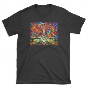 paris of my dreams - Leonid Afremov T-shirt Tee
