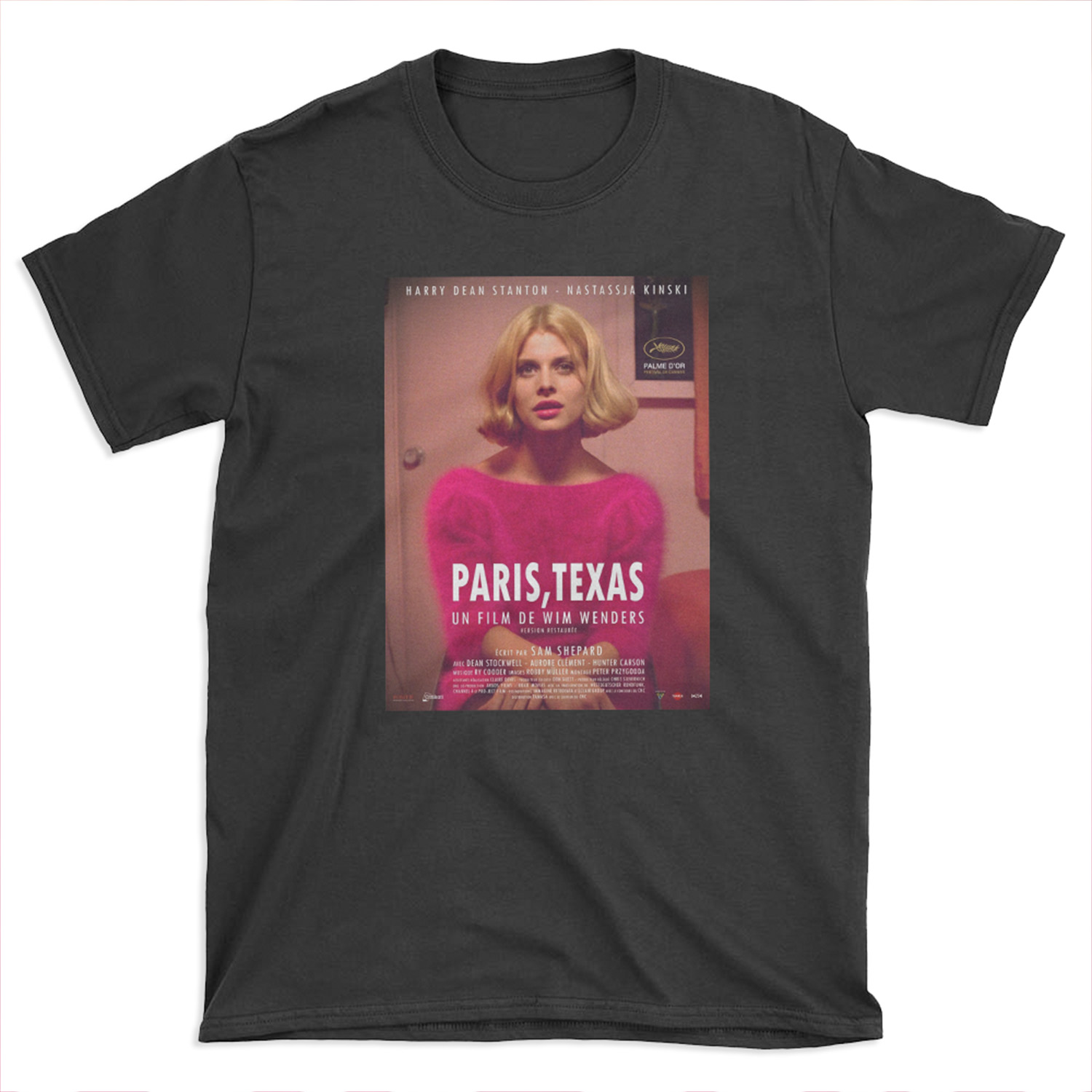 Paris Pink Texas T-shirt Tee