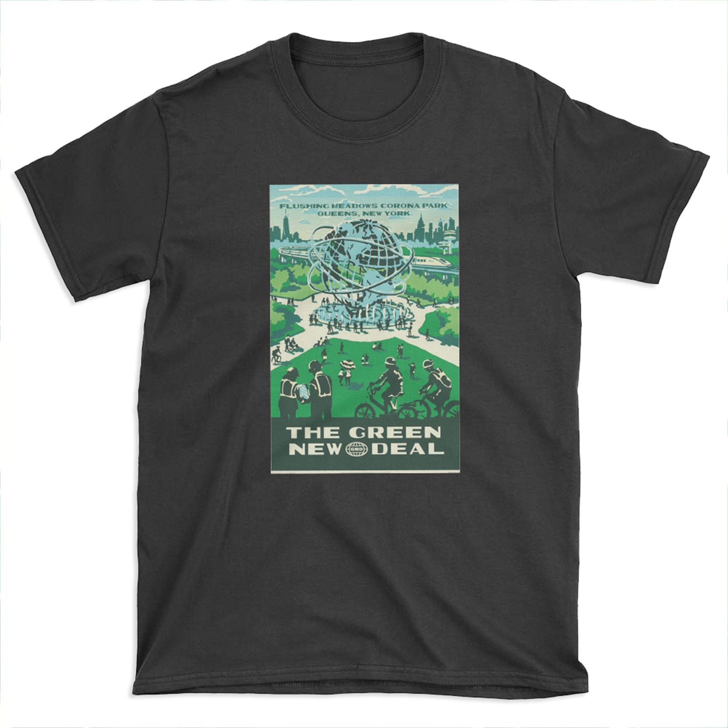 Park Green New Deal T-shirt Tee