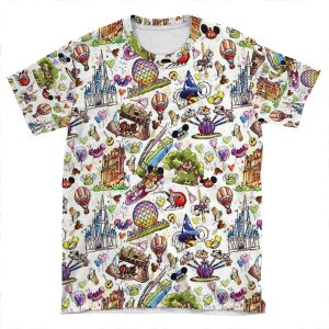 Park Rides AOP T-shirt Tee