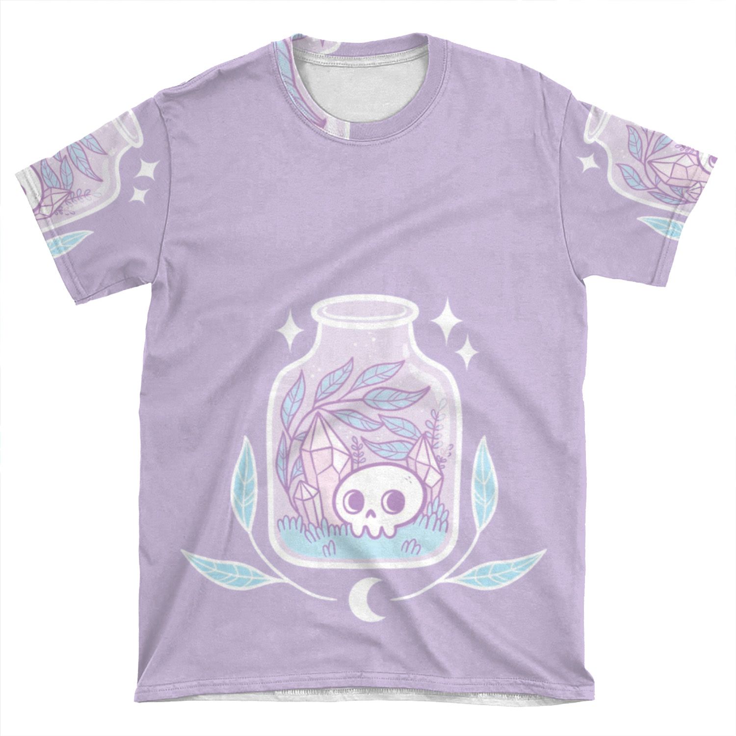 Pastel Terrarium AOP T-shirt Tee