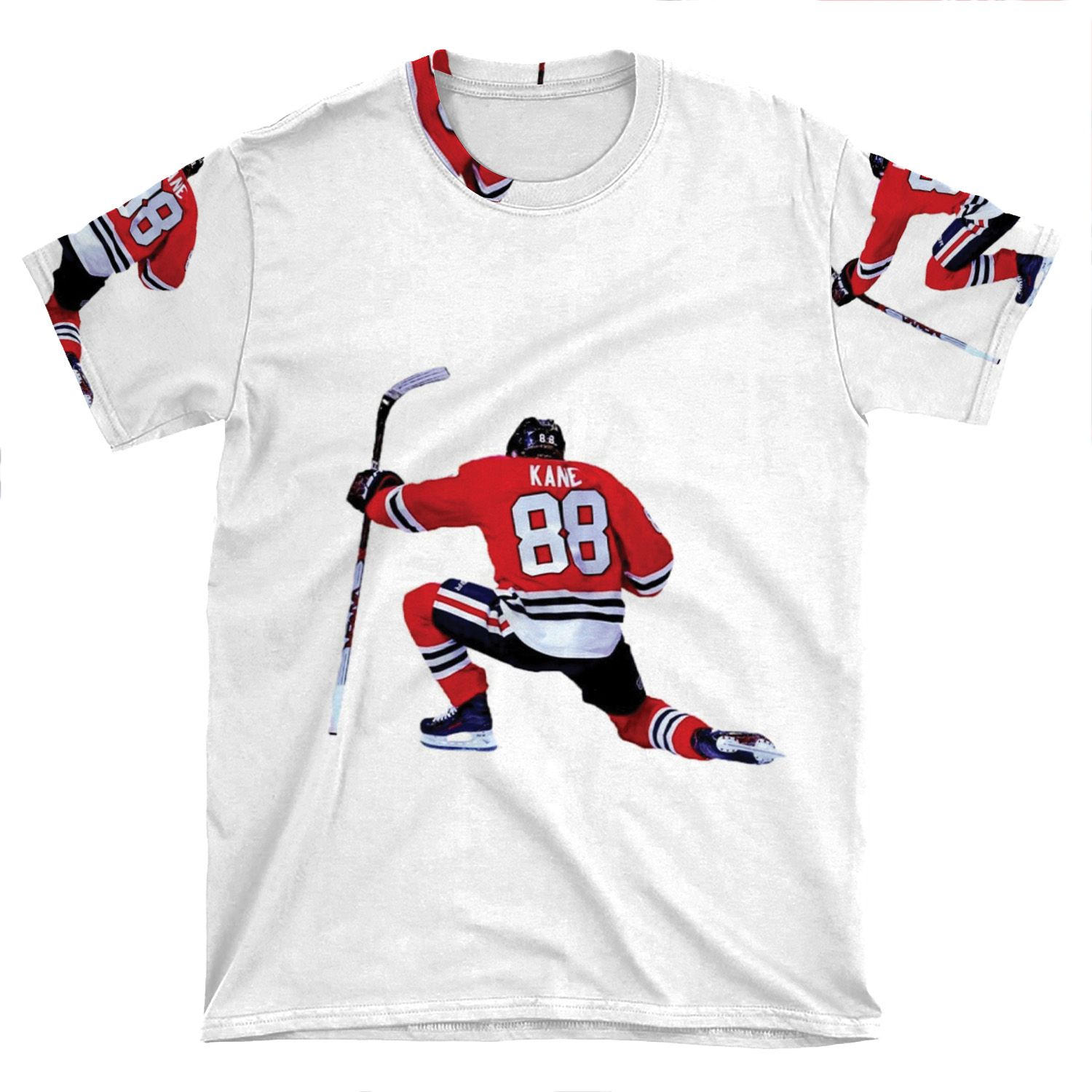 Patrick Kane Hockey Celebration AOP T-shirt Tee
