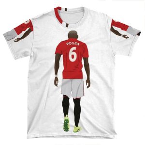 Paul Pogba Manchester United Return AOP T-shirt Tee