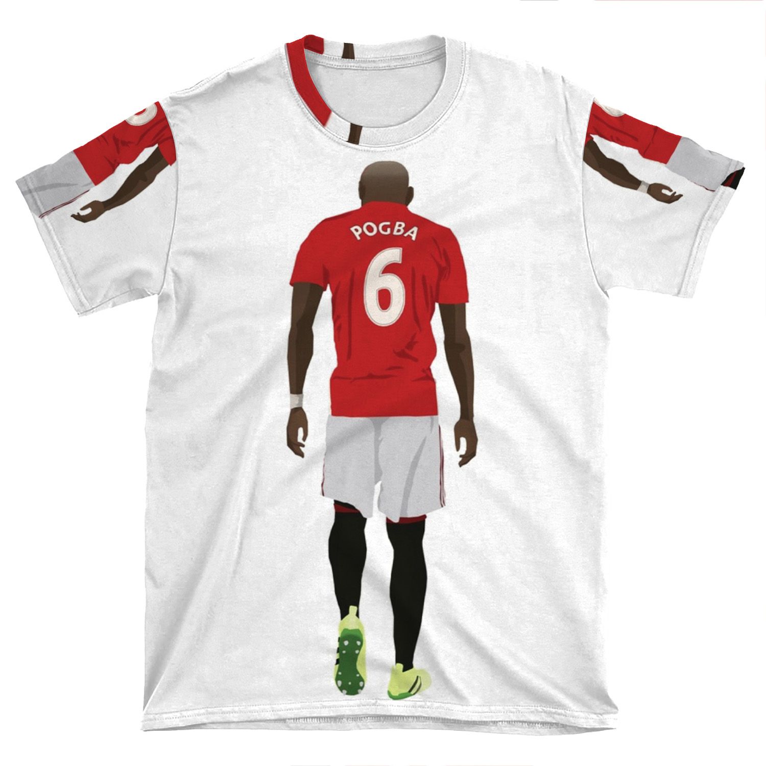 Paul Pogba Manchester United Return AOP T-shirt Tee