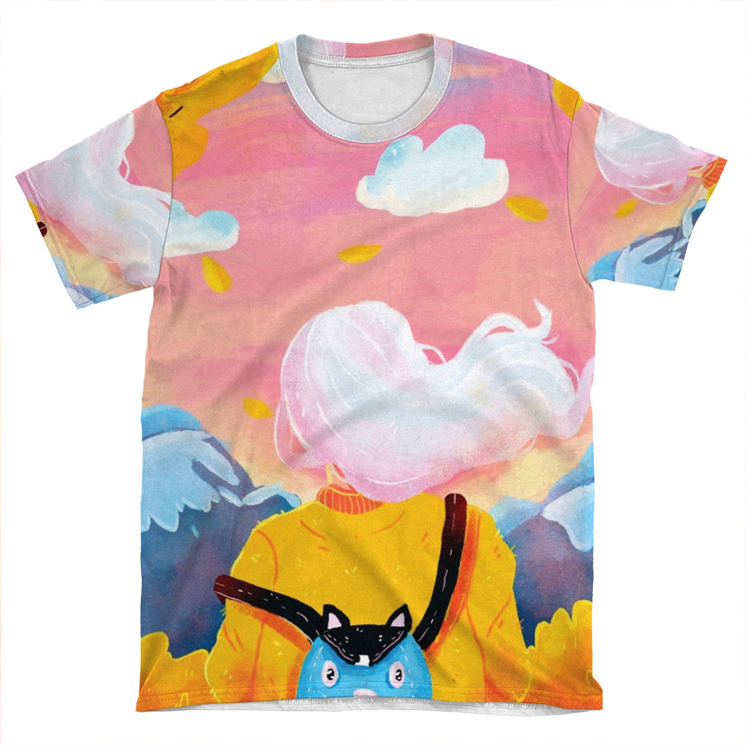 Peaceful AOP T-shirt Tee