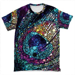 Peacock Feather 2 AOP T-shirt Tee