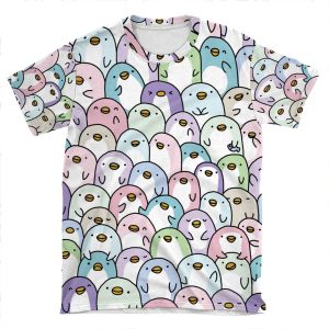 Penguin Snuggles AOP T-shirt Tee