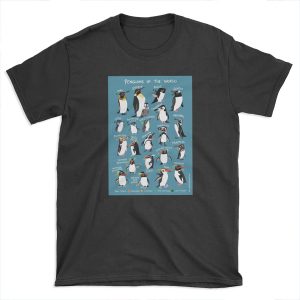 Penguins of the World T-shirt Tee
