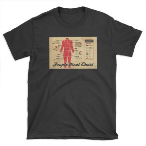 People meat chart T-shirt Tee