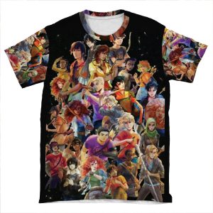 Percy Jackson, Magnus Chase, Heroes Of Olympus AOP T-shirt Tee