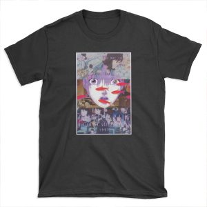 Perfect Blue Satoshi Kon Animated Film Collage T-shirt Tee