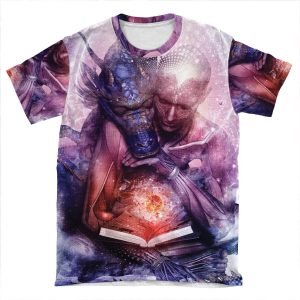 Perhaps The Dreams Are Of Soulmates AOP T-shirt Tee