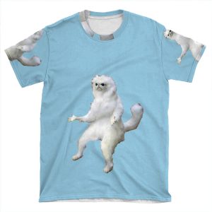 Persian Cat Room Guardian AOP T-shirt Tee