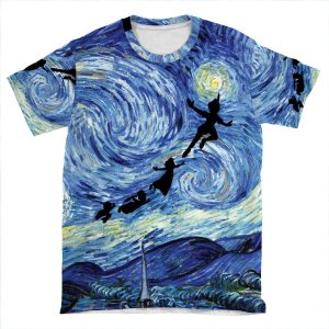 Peter Pan Starry Night AOP T-shirt Tee