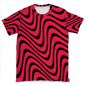 Pewdiepie Red And Black 2 AOP T-shirt Tee
