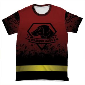 Phantom Pain - Diamond Dogs AOP T-shirt Tee