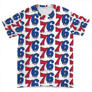 Philadelphia 76Ers AOP T-shirt Tee