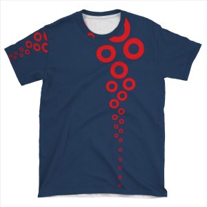 Phish - Fishman Donuts N Logo Bubbles AOP T-shirt Tee