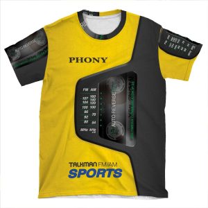 Phony Talkman Iphone AOP T-shirt Tee