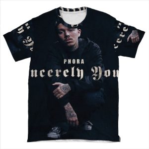Phora- Sincerely Yours AOP T-shirt Tee