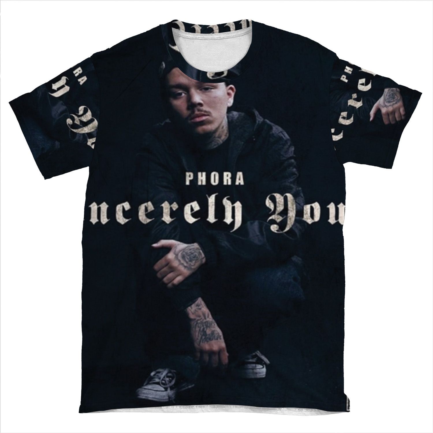 Phora- Sincerely Yours AOP T-shirt Tee