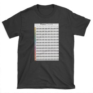 Piano Chords T-shirt Tee