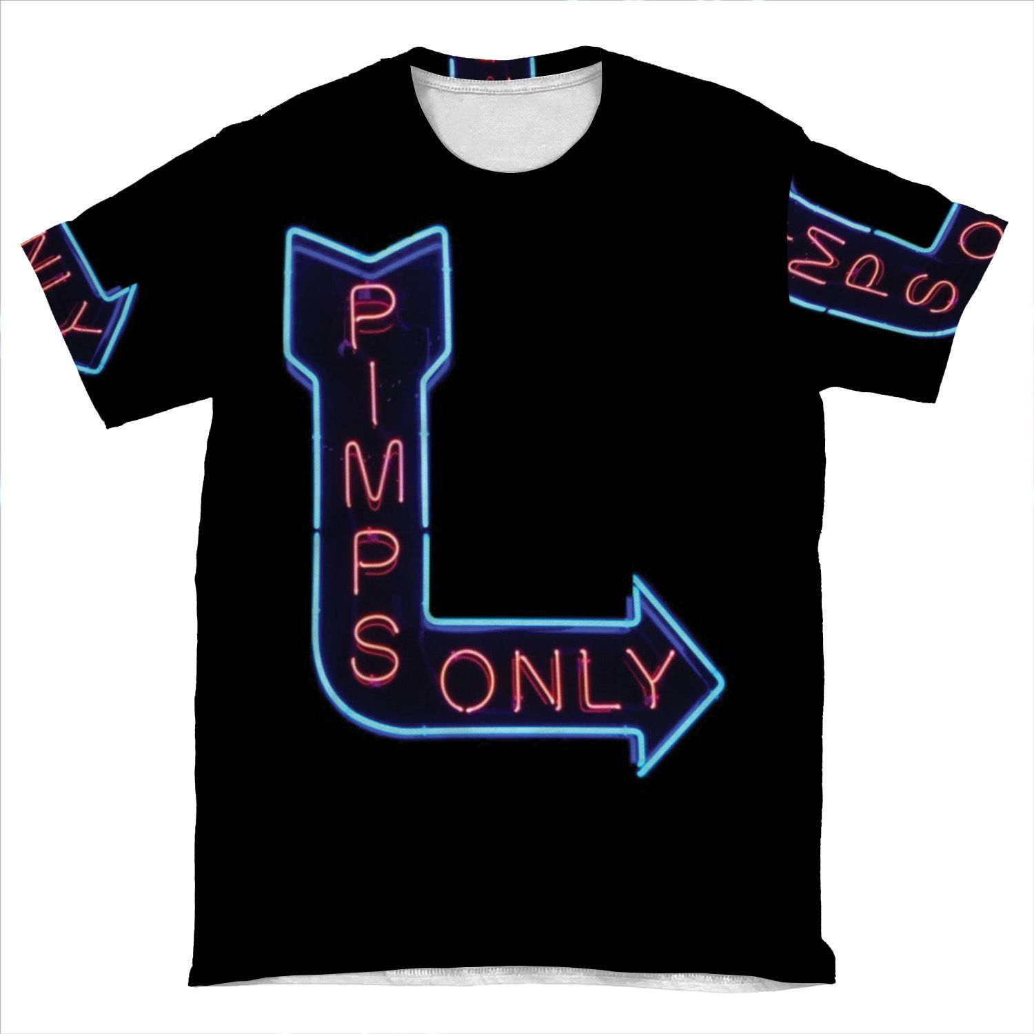 Pimps Only - Kendrick Lamar AOP T-shirt Tee