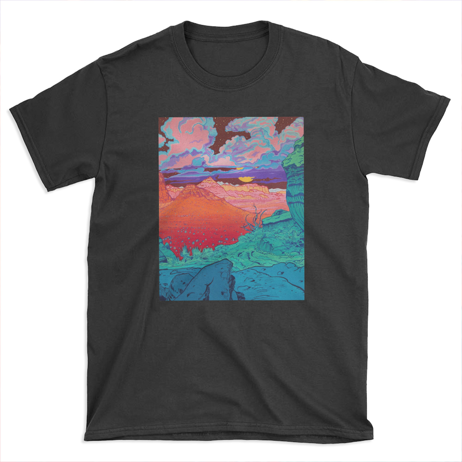 Pink Clouds T-shirt Tee