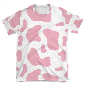 Pink Cow AOP T-shirt Tee