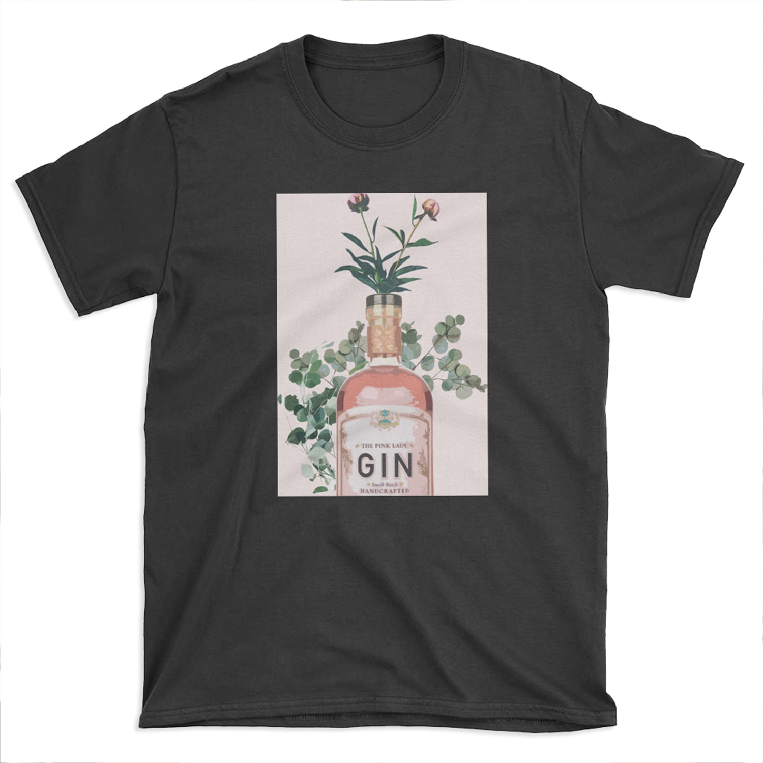 Pink Gin Artwork T-shirt Tee
