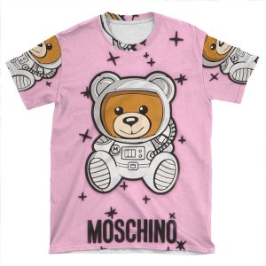 Pink Maschino AOP T-shirt Tee