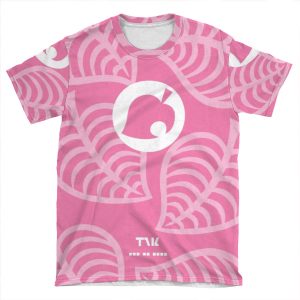 Pink Nookphone AOP T-shirt Tee