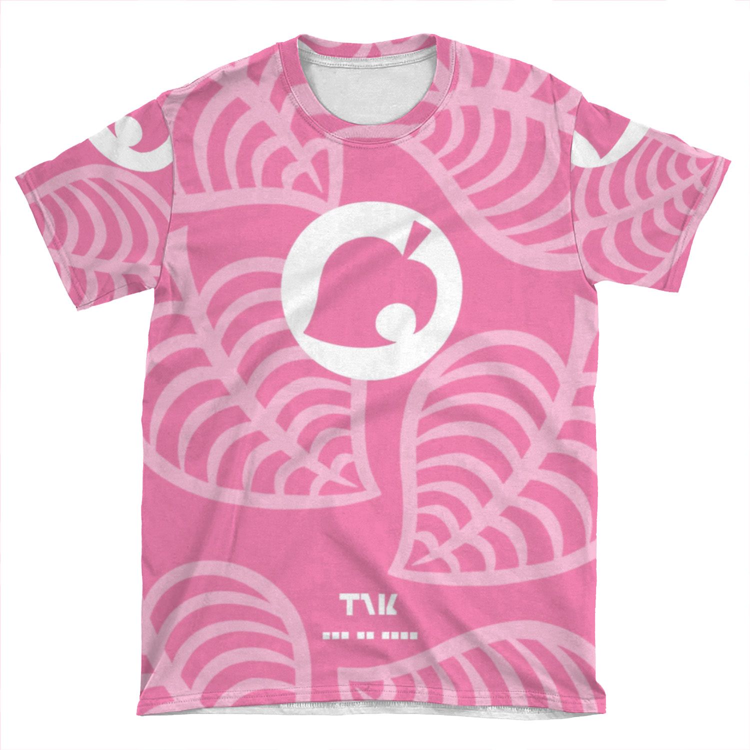 Pink Nookphone AOP T-shirt Tee