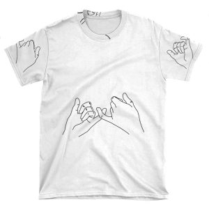 Pinky Promise AOP T-shirt Tee