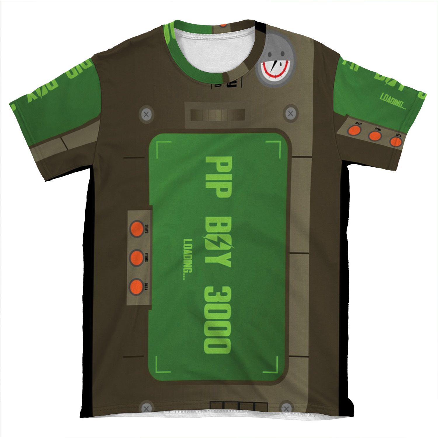 Pip-Boy 3000 Phone AOP T-shirt Tee