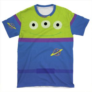 Pizza Planet Alien AOP T-shirt Tee