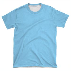 Plain Baby Blue | Blue Hues | Blue Accent | We Have Over 60 Blues Available AOP T-shirt Tee