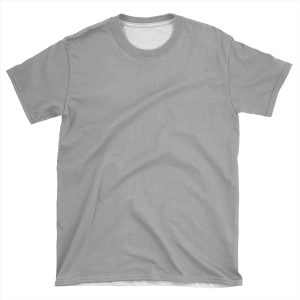 Plain Solid Dark Grey |Plain Solid Dark Gray - Over 100 Shades Of Grey And Silvers On Ozcushions AOP T-shirt Tee